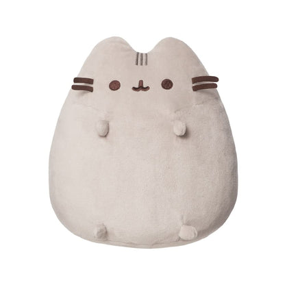 Aurora World- Pusheen Aurora, 61458, BT21 Official Merchandise, Peluche Cooky, 18cm, Marrón, Color Gris (61486