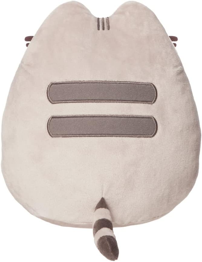 Aurora World- Pusheen Aurora, 61458, BT21 Official Merchandise, Peluche Cooky, 18cm, Marrón, Color Gris (61486