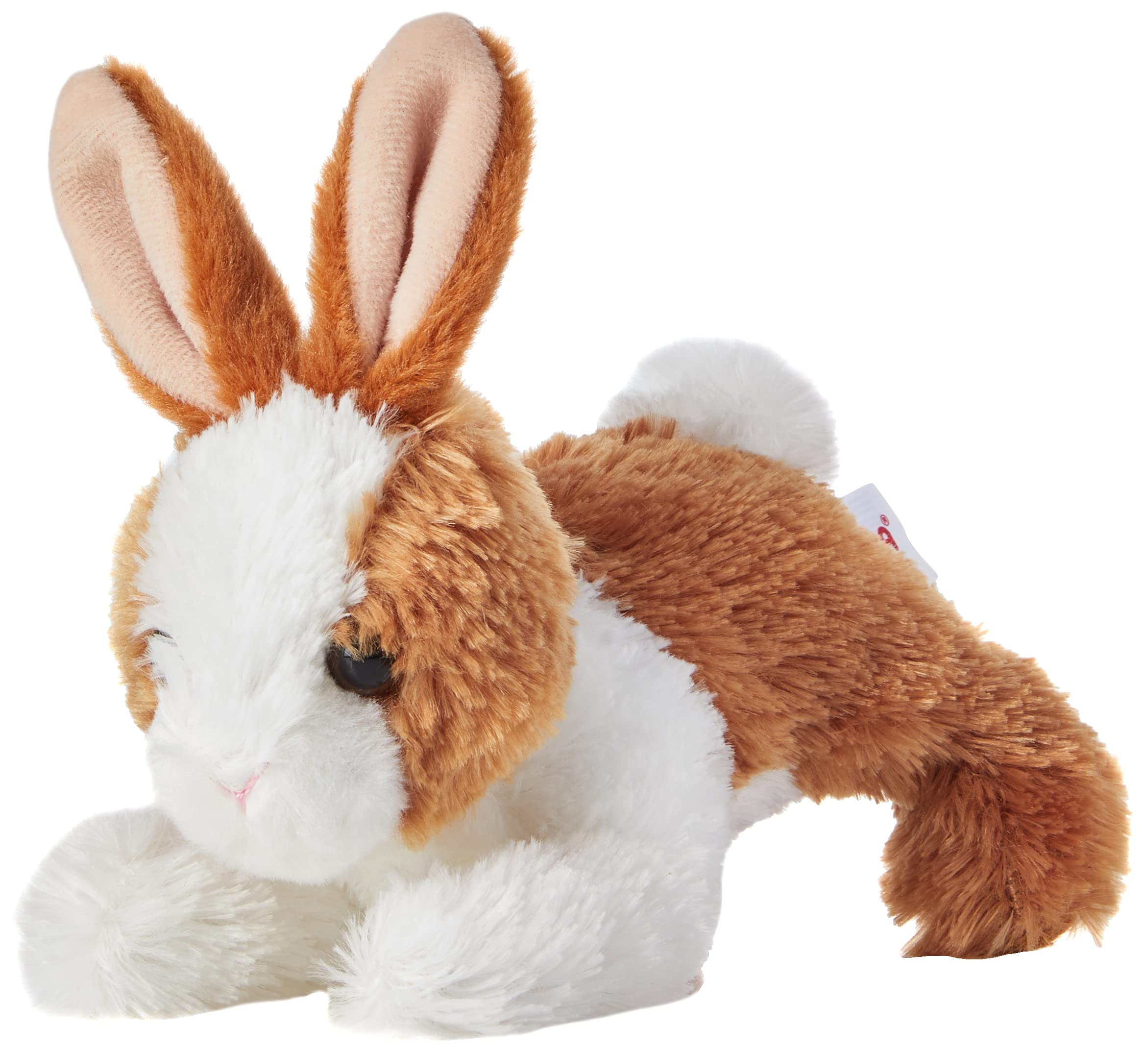 Aurora World 73902.0 Mini Flopsie Bunny Plush Toy (Brown/White