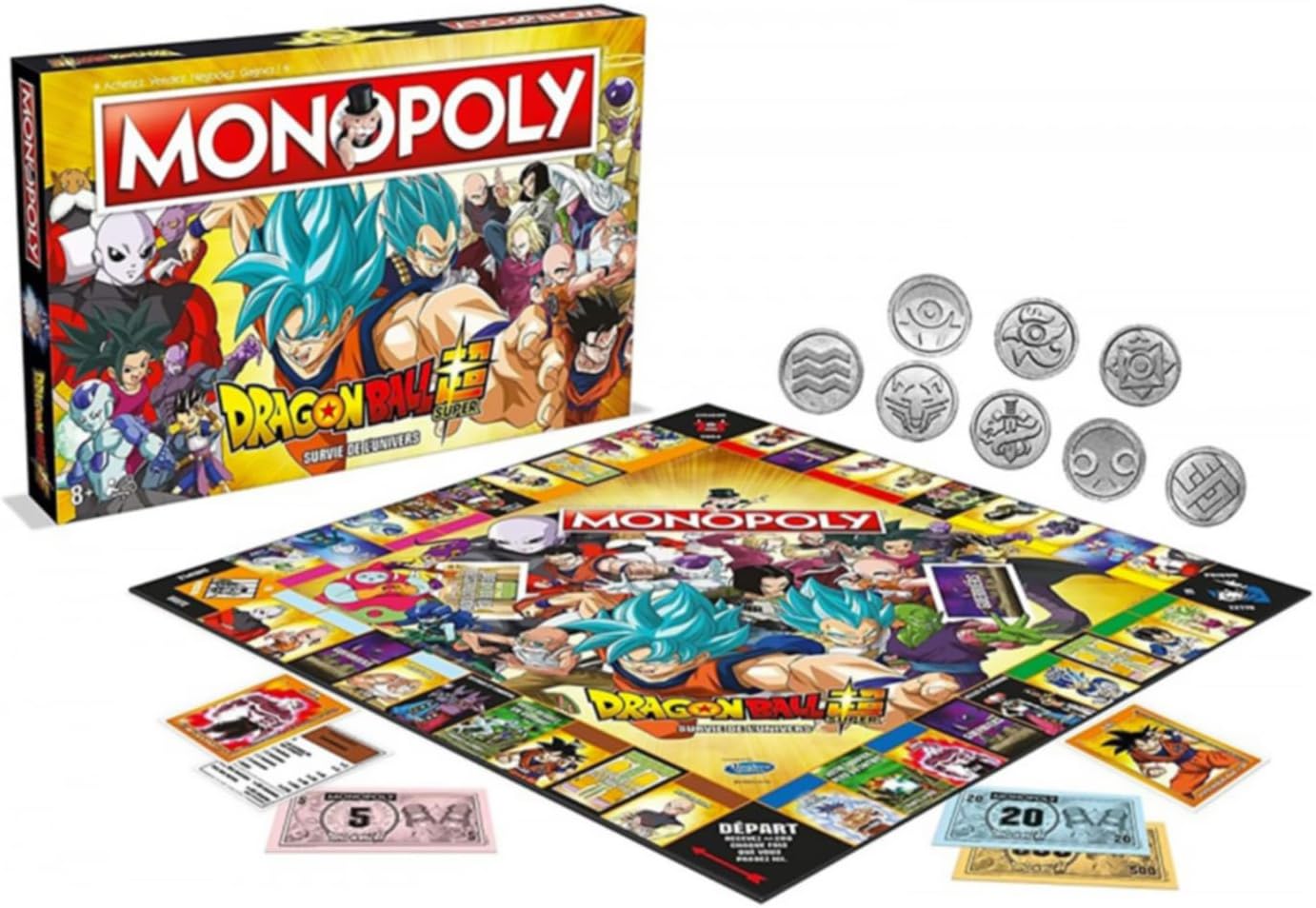 Monopoly: Dragon Ball Z Super (Edizione Italiana)