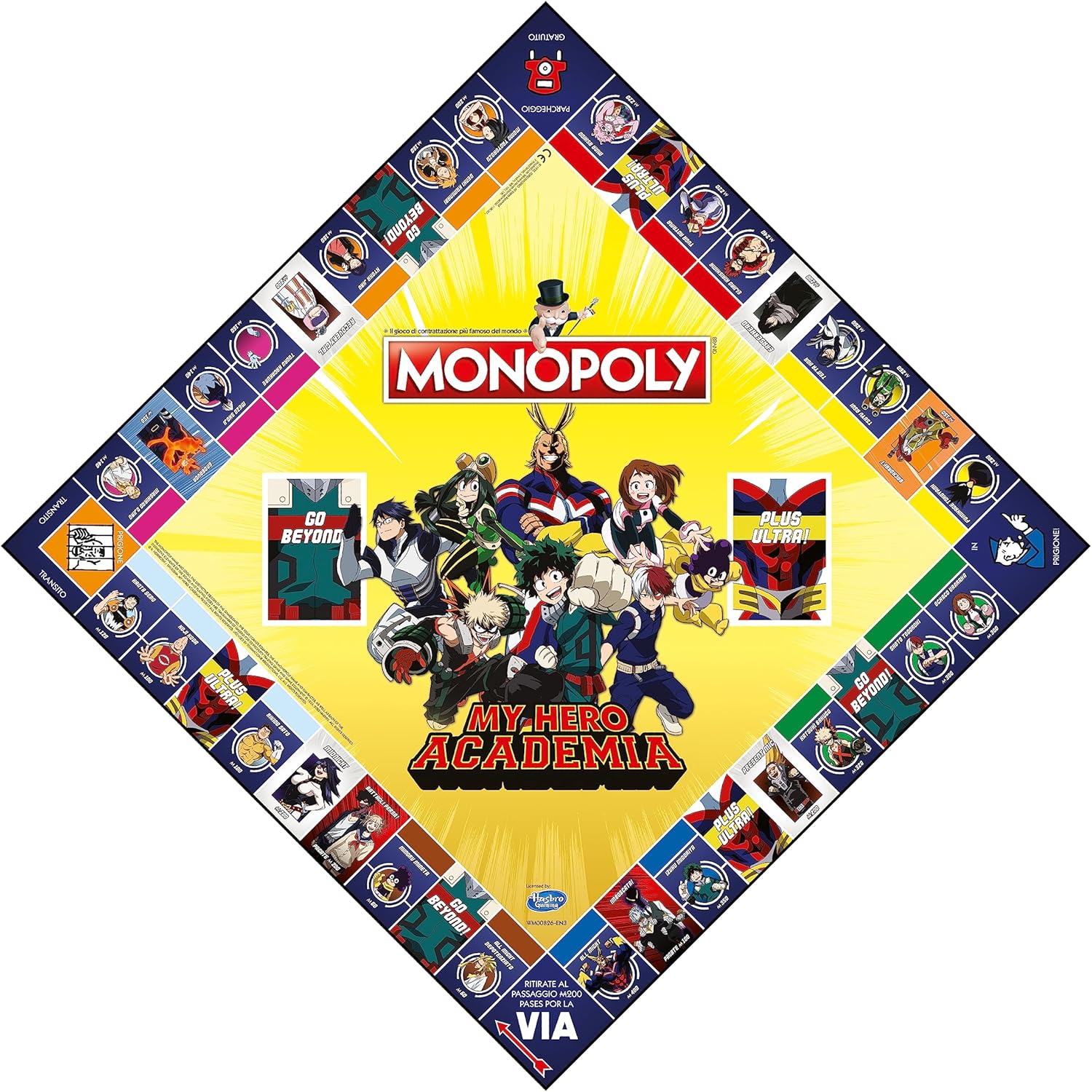 Winnige Movements - Monopol, Akademie Mein Held, Board Game, Ed. Italian