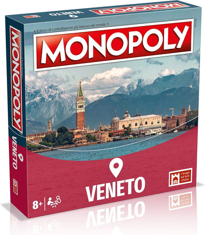 Winning Moves, Italy's most beautiful villages Veneto edition, Italian edition, family game, from 8 years +