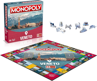 Winning Moves, Italy's most beautiful villages Veneto edition, Italian edition, family game, from 8 years +