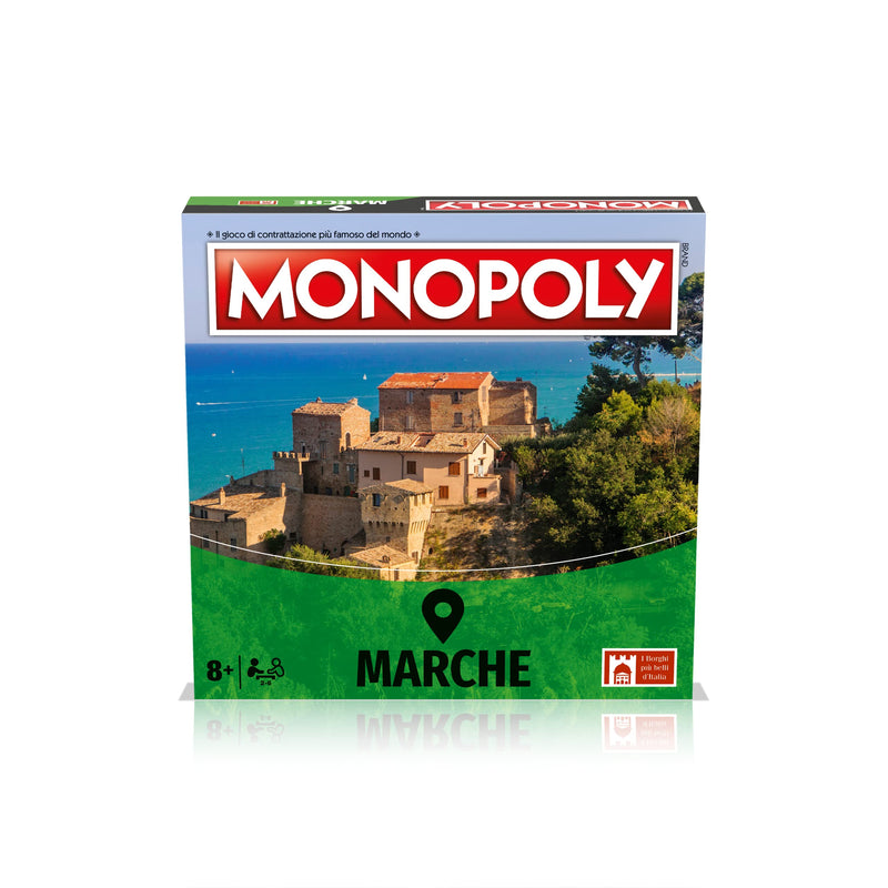 Winning Moves, Italy's most beautiful villages Marche edition, Italian edition, family game, for 8 years +