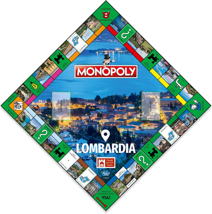 Winning Moves, Italy's most beautiful villages Lombardy edition, Italian edition, family game, from 8 years +