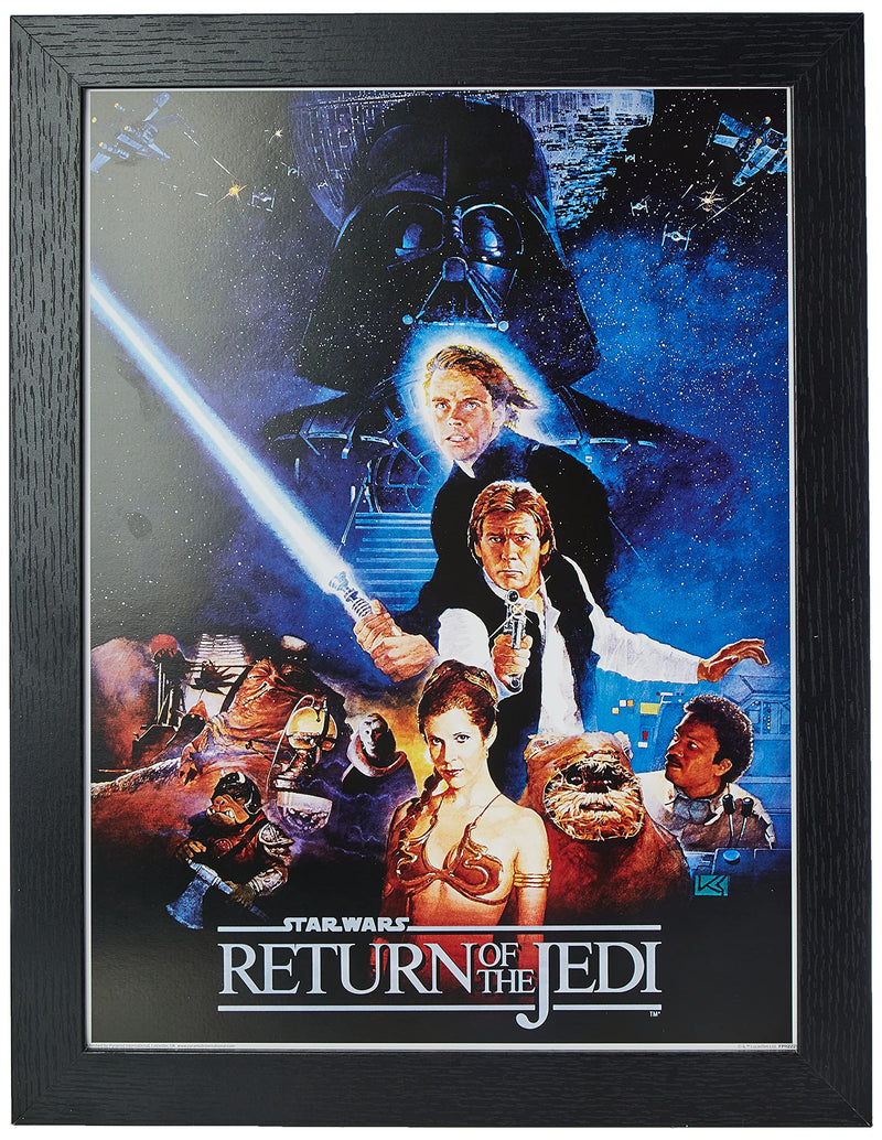Star Wars Return of The Jedi (One Sheet) Memorabilia, Multi-Colour, 30 x 40 cm Single