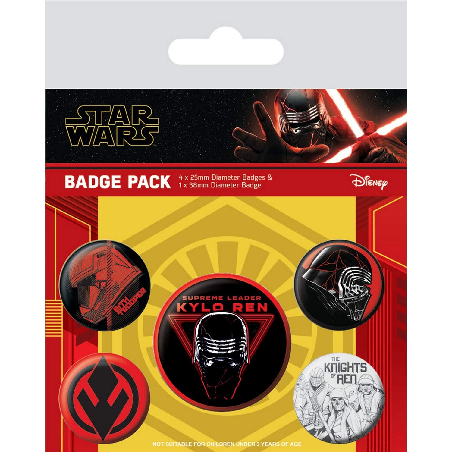 Star Wars: The Rise of Skywalker (Sith) Badge Pack