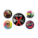 DC Comics Suicide Squad Task Force X 5 Piece Button Badge Set