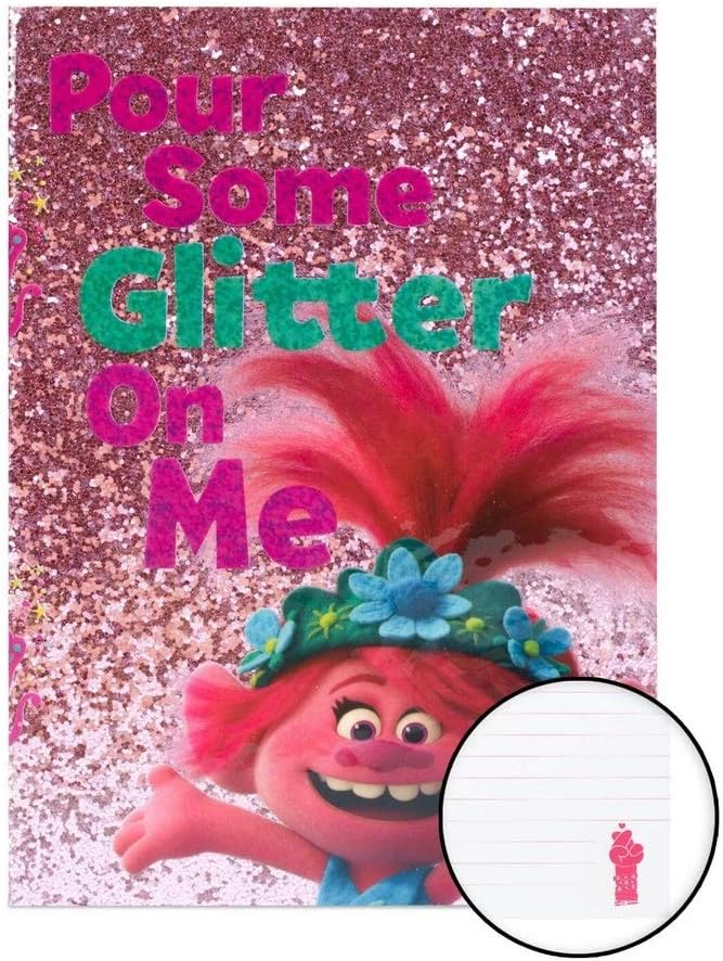Trolls World Tour (Pour Some Glitter On Me) - Cuaderno (A5, PVC