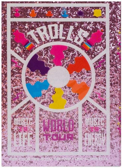 Trolls World Tour (Pour Some Glitter On Me) - Cuaderno (A5, PVC