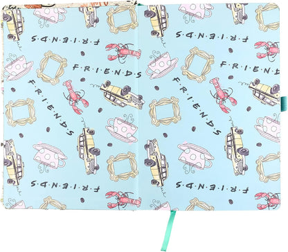 FRIENDS Zitate Unisex Bloc de Notas multicolor, Todavia Desconocido