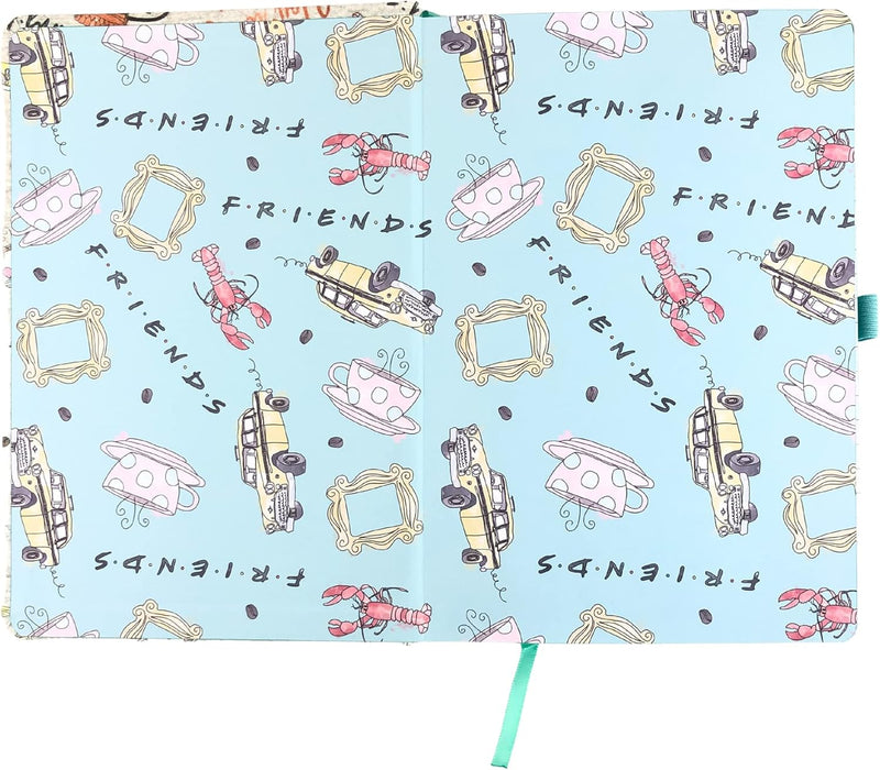 FRIENDS Zitate Unisex Bloc de Notas multicolor, Todavia Desconocido