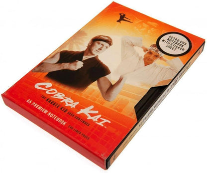 Cobra Kai Notebook & Sticker Set (VHS Design) A5 Premium Journal Notebook, Note Book, Writing Book & Notebooks A5, Great Cobra Kai Gifts - Official Cobra Kai Merchandise