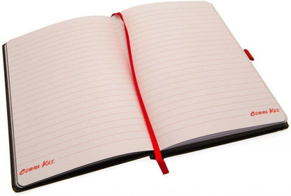 Cobra Kai Notebook & Sticker Set (VHS Design) A5 Premium Journal Notebook, Note Book, Writing Book & Notebooks A5, Great Cobra Kai Gifts - Official Cobra Kai Merchandise