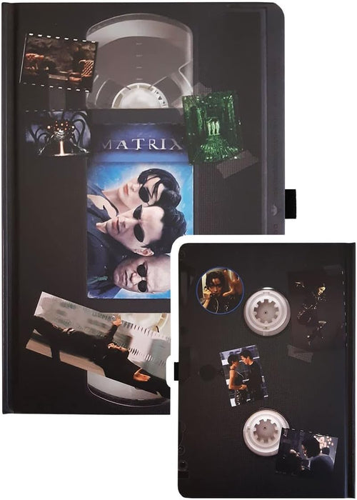 Pyramid International The Matrix Notebook with VHS Design Cover, A5 Pads Lined Notebook, 240 Pages - Official Merchandise,Multi-colour,24 x 32 inches