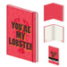 Pyramid International Friends Notebook (You're My Lobster Design) A5 Writing Pad, 240 Lined Pages, Friends Merchandise Gifts Note Book - Official Merchandise