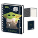 Toys & Gamers Star Wars The Mandalorian Grogu A5 Notebook - Educational Note Book for Unisex Kids & Adults, Notebook A5 Wiro Bound, Perfect for Learning & Fun
