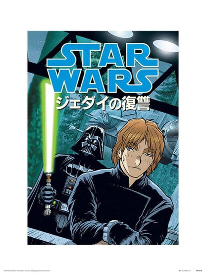 Star Wars Poster Print 30 x 40 cm (The Dark Side), Unlaminated, Multicoloured, 30 x 30 cm