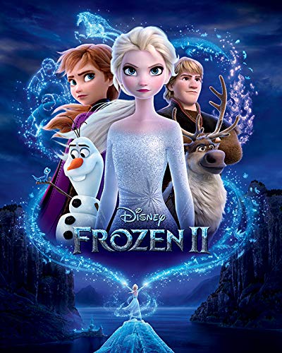 La Reine des Neiges 2 Frozen 2 WDC94977 40 x 50 cm Magic Canvas Print, Multi-Colour, 40 x 50 x 3.8 cm