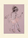 The Art Group Hazel Bowman (Little Ballerina I) Mounted Print, Paper, Multi-Colour, 30 x 40 x 1.3 cm