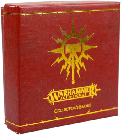 Warhammer - Pin Badges - Warhammer Collectors Badge - Age of Sigmar (Stormcast Shield)