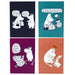 Moomin - Stationery & Notebooks - Moomin Set of 4 A6 Notebooks