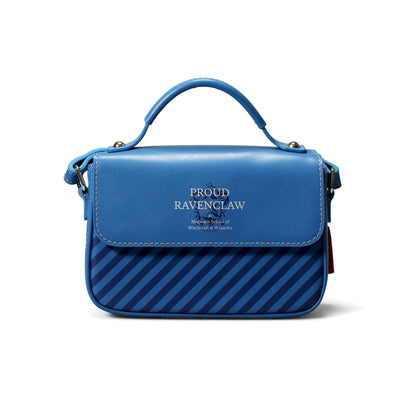 Harry Potter Half Moon Bay Umhängetasche – Proud Ravenclaw Taschen – House Pride – Schultasche, blau, 17x19x7cm