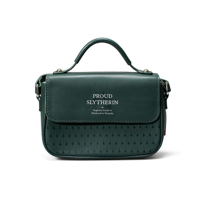 Harry Potter Satchel Bag - Proud Slytherin Bags - House Pride - School Bag