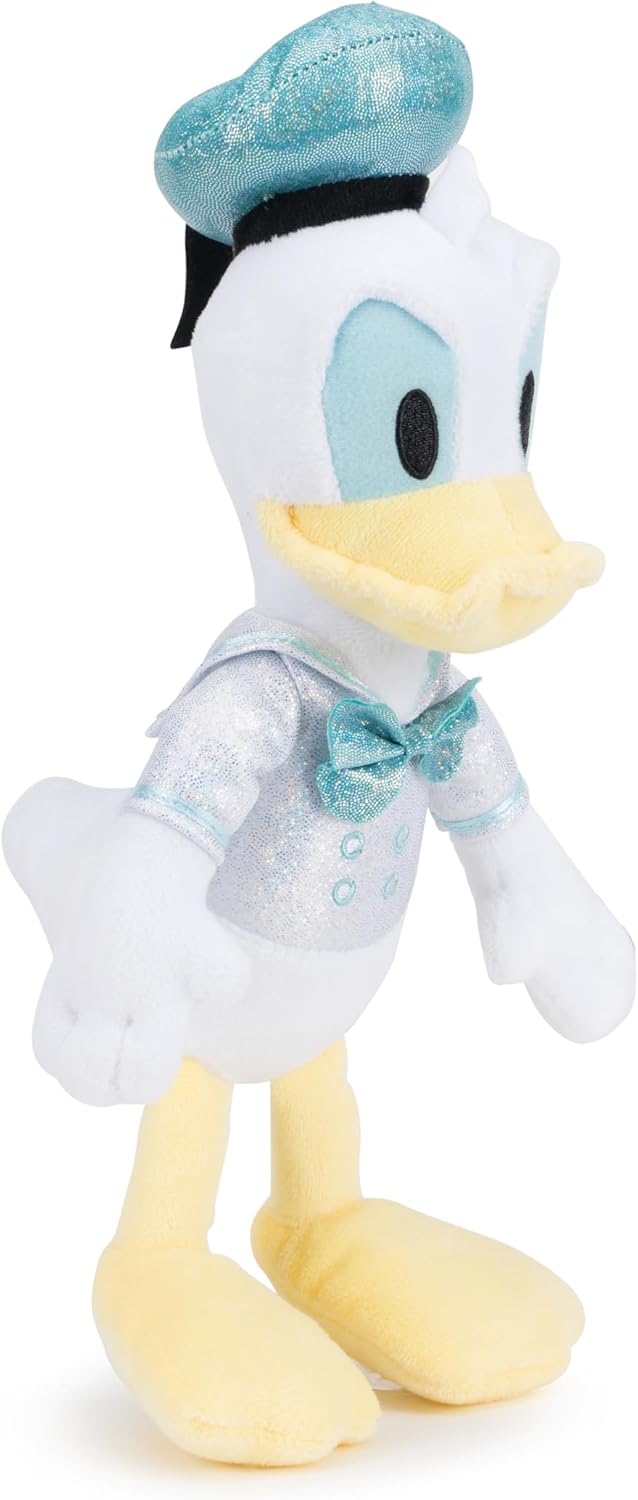 Disney Sparkly Donald Duck, 25 cm Cuddly, Plush, from 0 Years