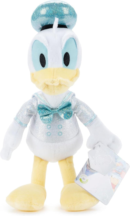 Disney Sparkly Donald Duck, 25 cm Cuddly, Plush, from 0 Years