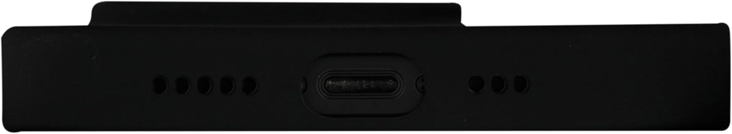 dbramante1928 Monaco MagSafe Case for iPhone 15 Pro Max, Night Black