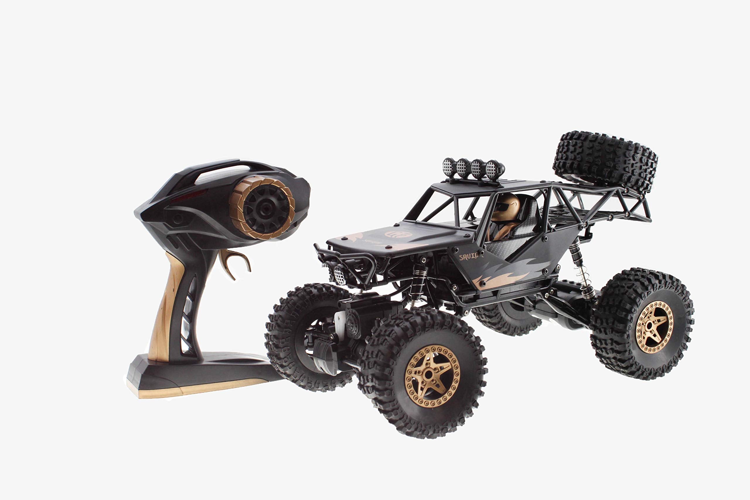 RE.EL Toys - Auto R/C Fuoristrada 4 x 4 Metal Crawler scala 1/12 (Assortito)