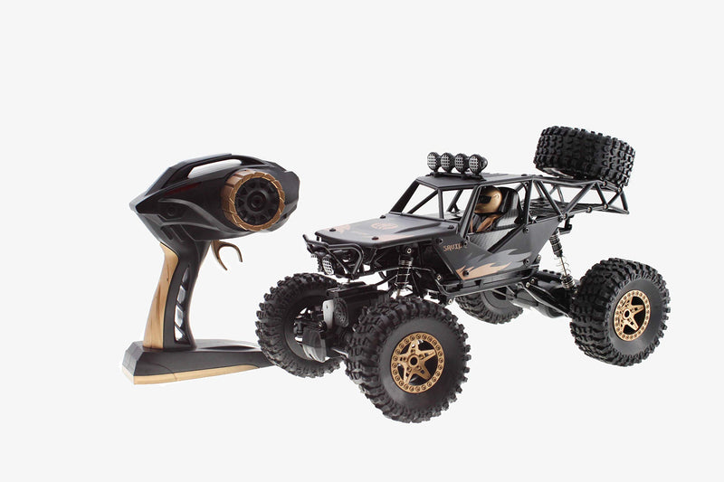 RE.EL Toys - Auto R/C Fuoristrada 4 x 4 Metal Crawler scala 1/12 (Assortito)
