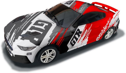 Reel Toys: Evo Style Gt 19 Cm Rosso Scala 1:24 Con Luci (Modellino Radiocomandato)