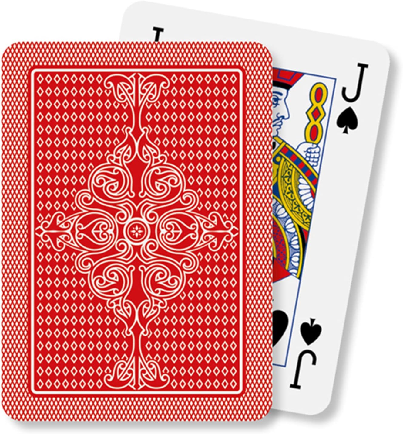 Dal S.Siro Poker Playing Cards San SIRO Red, Red Color, 8001097241309