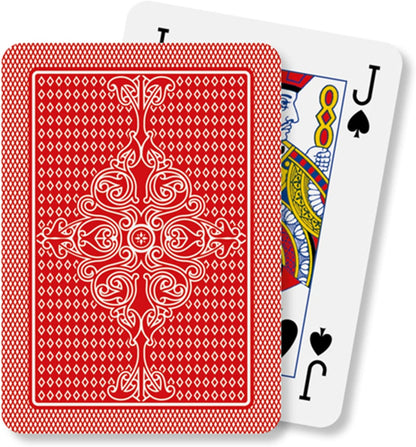 Dal S.Siro Poker Playing Cards San SIRO Red, Red Color, 8001097241309