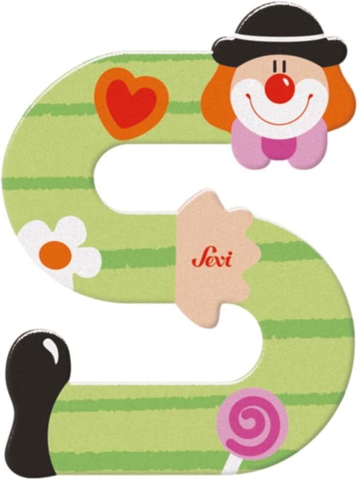 Sevi Letter Decorative bois-lettre Letter S
