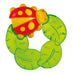 Clementoni 14239 Mordicchioso Ladybug Tinkerbell Rattle Early Childhood Toy 135, Multi-Coloured