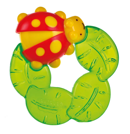 Clementoni 14239 Mordicchioso Ladybug Tinkerbell Rattle Early Childhood Toy 135, Multi-Coloured