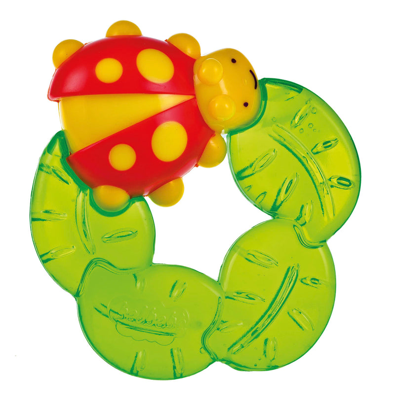 Clementoni 14239 Mordicchioso Ladybug Tinkerbell Rattle Early Childhood Toy 135, Multi-Coloured