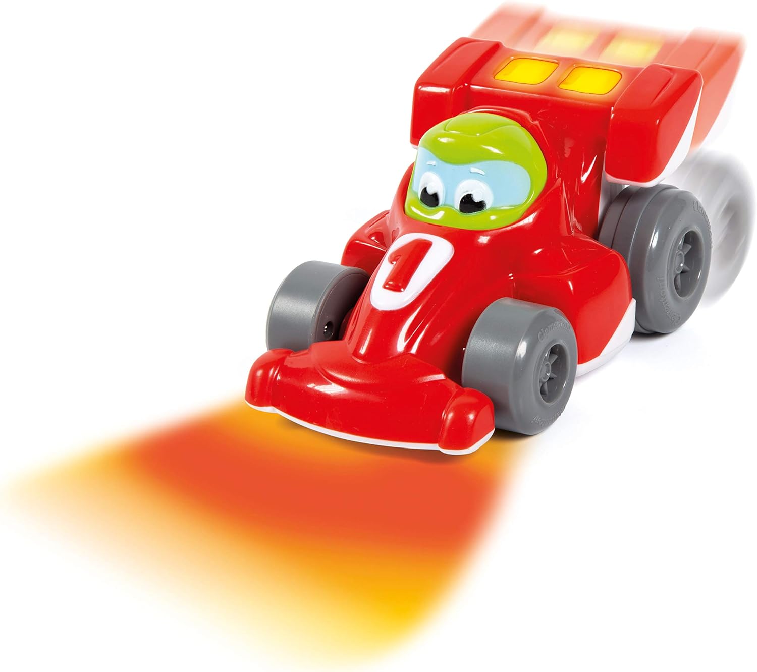Clementoni 17216 Baby Bruno Racing Car, 12-48 Months, Multicoloured Baby Bruno Racing Cars Single