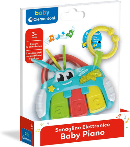 Clementoni 17221 Electronic Rattle Baby Pianola Toy