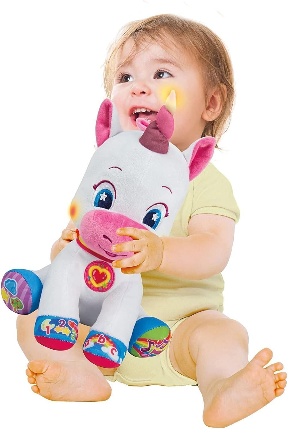 Scintilla l’Unicorno Canta e Brilla Baby Clementoni
