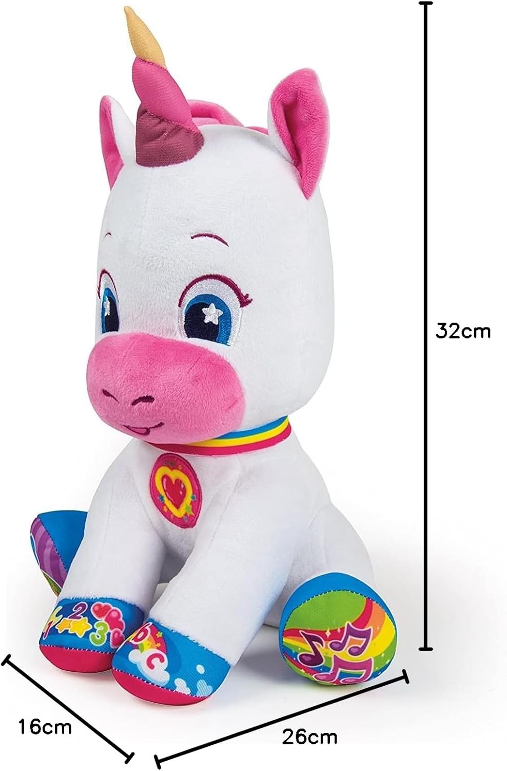 Scintilla l’Unicorno Canta e Brilla Baby Clementoni