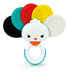 Clementoni 17325 Vista Pavone Rattle, Multi-Coloured
