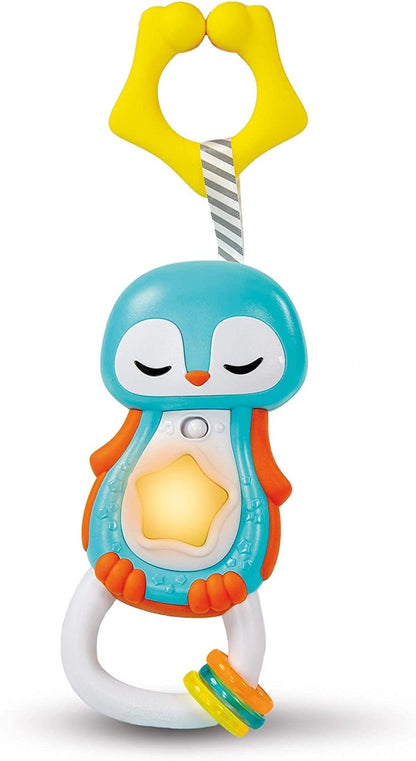 Clementoni Sonaglino Interattivo, Multicolore (Pinguino), 3-36 Mesi