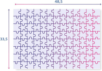 Clementoni 20167 Jewels 104pc Puzzle-Puppies Beauty & Spa