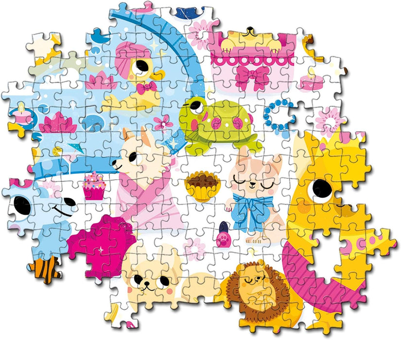 Clementoni 20167 Jewels 104pc Puzzle-Puppies Beauty & Spa