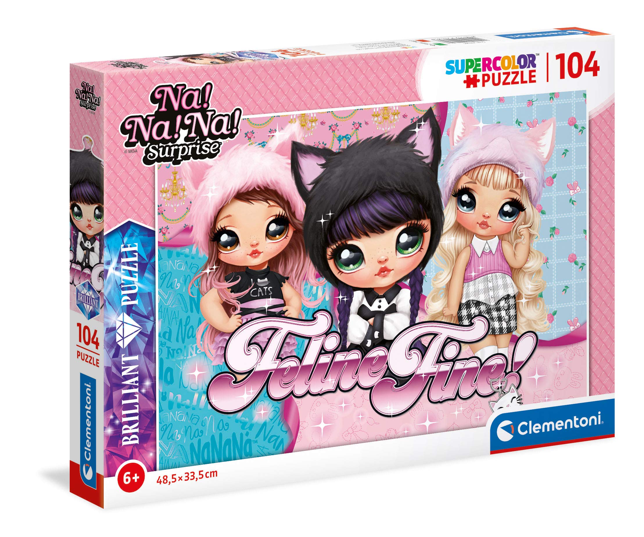 Clementoni - Na Na Na Surprise - Puzzle de 104 Piezas Brillante (20184