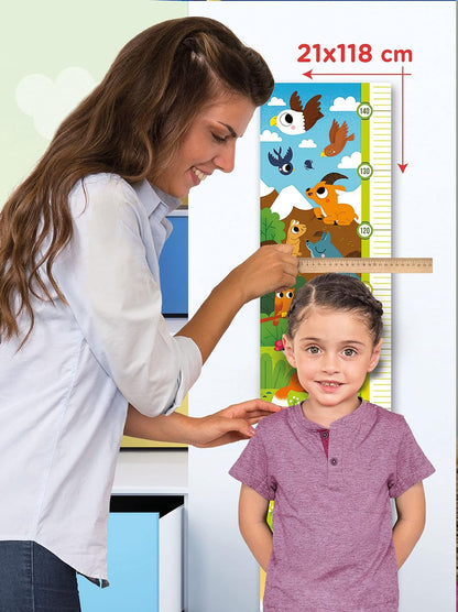 Clementoni: Puzzle Measure Me - Animali Nel Proprio Habitat